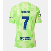 Camiseta Barcelona Ferran Torres #7 Tercera Equipación Replica 2024-25 mangas cortas